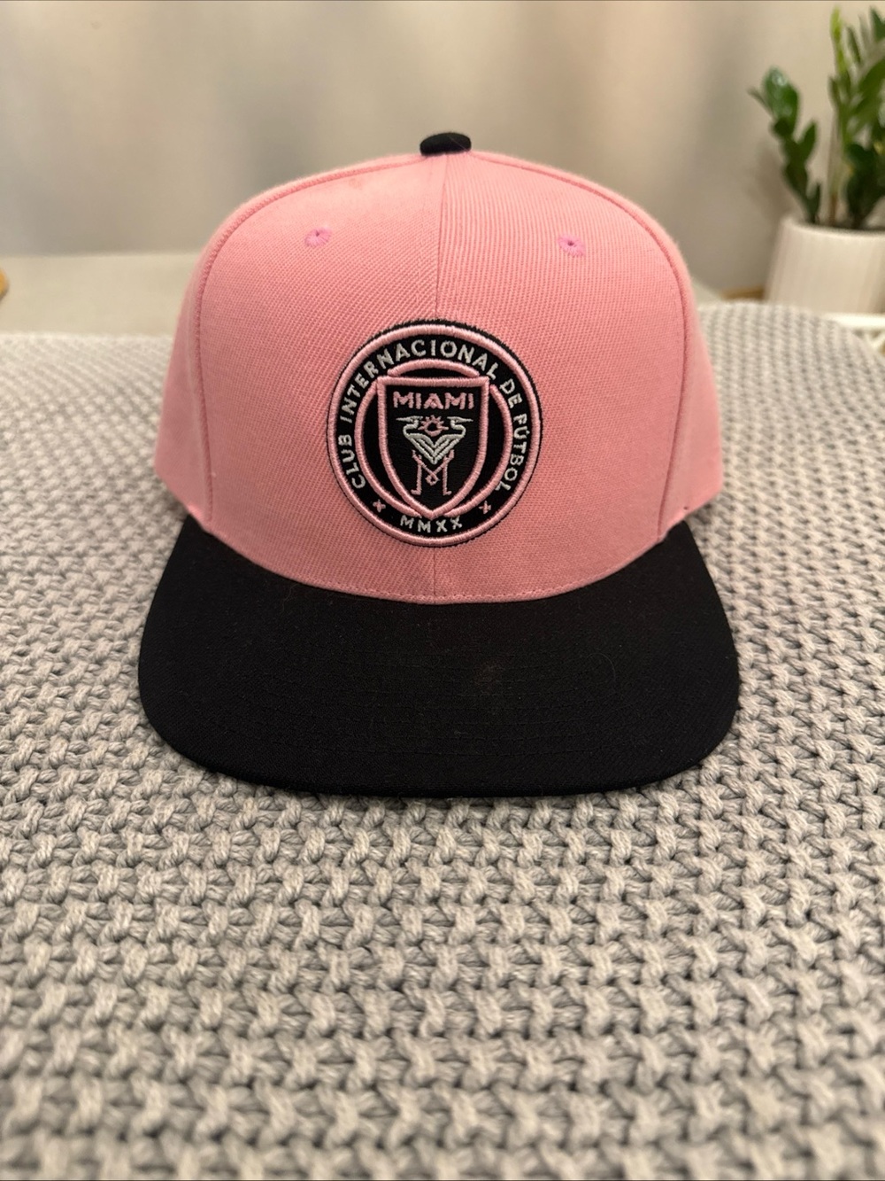 Inter Miami Kids Pink and Black Snapback Hat